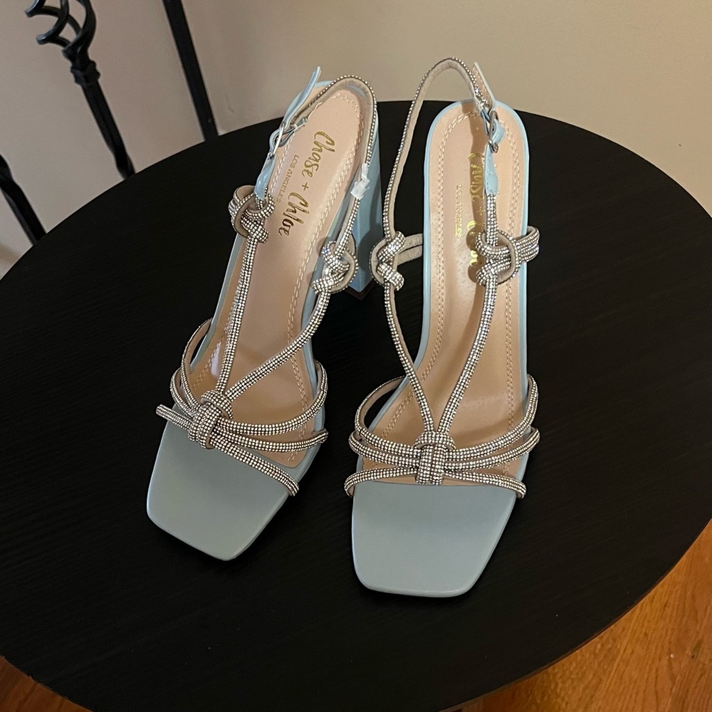 Women’s Rhinestone Sandals - Picture 5 of 5